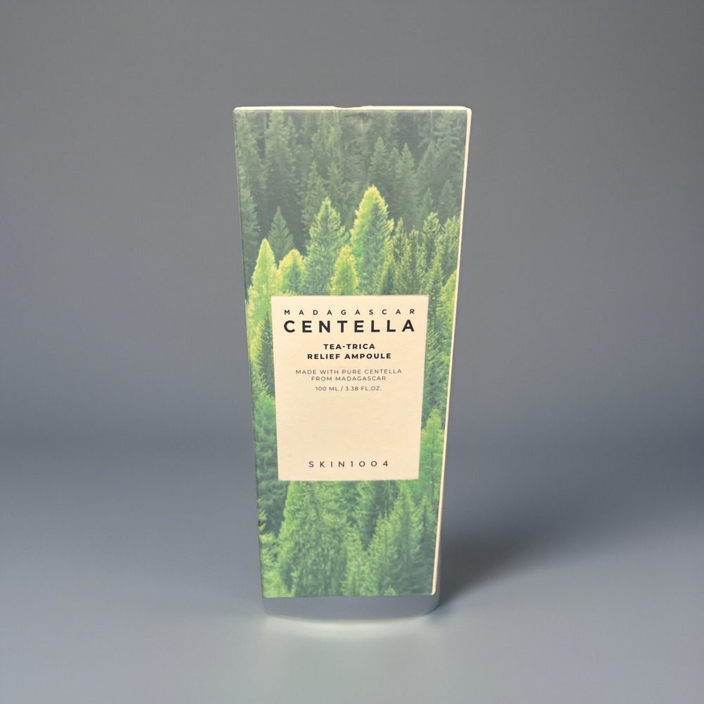 Madagascar Centella, Tea-Trica Relief Ampoule, 3.38 fl oz (100 ml) Exp. 7/7/22